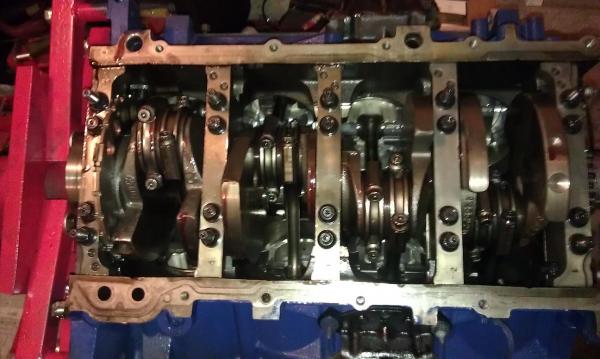 Internals Callies dragon slayer, SCAT 4340 H Beams with arp 200 bolts, Diamond Dish race pistons, 9.5:1, Arp Main studs