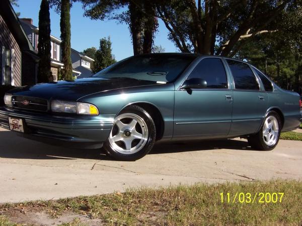 1996 Impala SS Dark Green Grey Metallic
48k miles
completely stock with exception of K&N CAI.