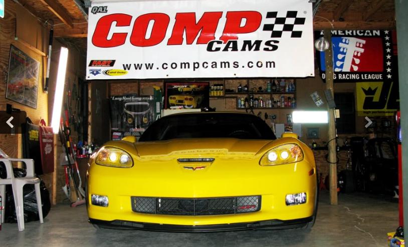 Z06 with banner